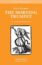 The Morning Trumpet TTBB choral sheet music cover Thumbnail